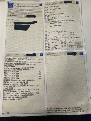 ALFA ROMEO Giulia usata, con Airbag Passeggero