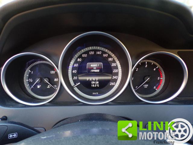 MERCEDES-BENZ C 200 usata, con Sistema di visione notturna