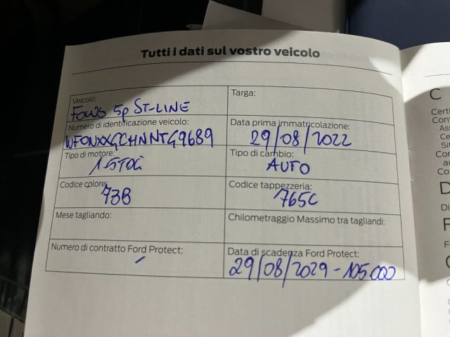 FORD Focus usata, con Fari LED