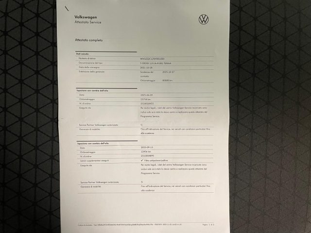 VOLKSWAGEN T-Cross usata, con Bracciolo