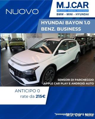 HYUNDAI Bayon 1.0 T-GDI MT BUSINESS BIANCA