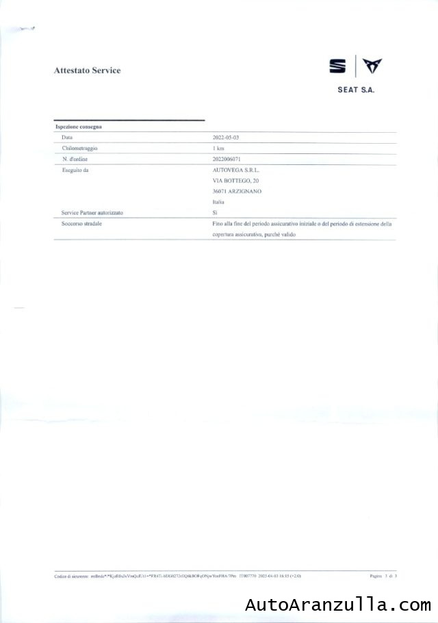 CUPRA Formentor usata, con Leve al volante