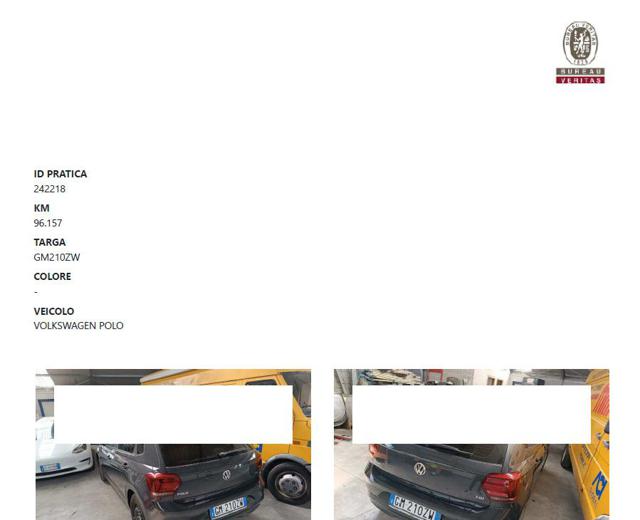 VOLKSWAGEN Polo usata, con Airbag