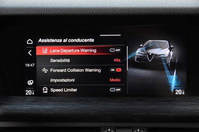 ALFA ROMEO Stelvio usata, con Touch screen