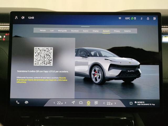 LOTUS Eletre usata, con Sistema di chiamata d