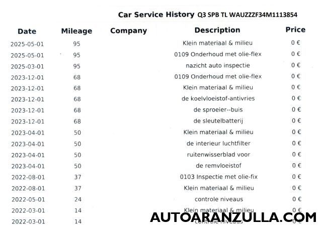 AUDI Q3 usata, con Volante multifunzione