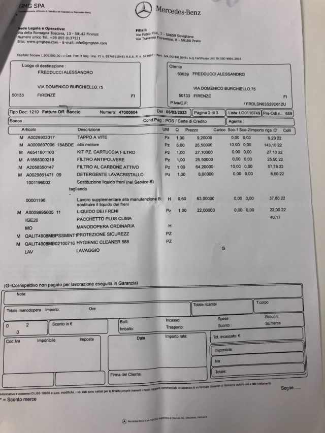 MERCEDES-BENZ C 220 usata 25