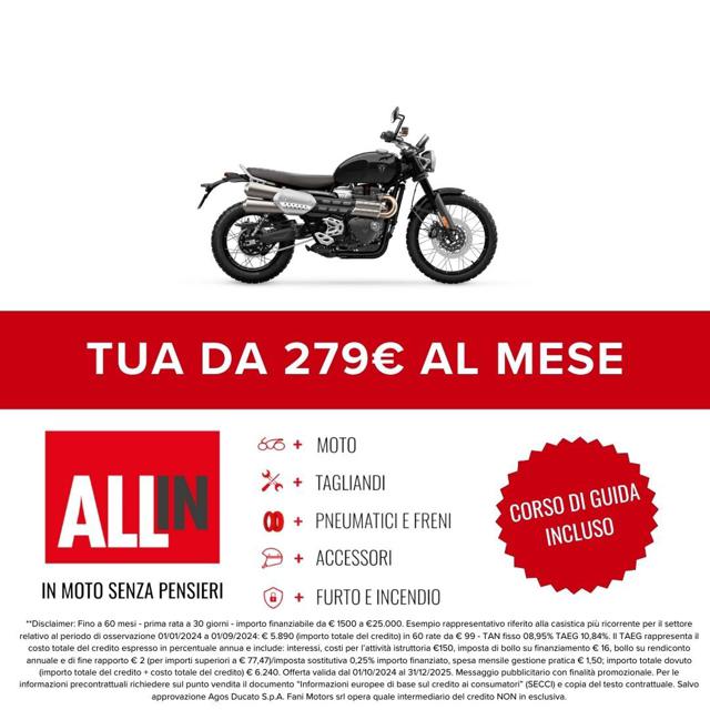 TRIUMPH Scrambler usata 1