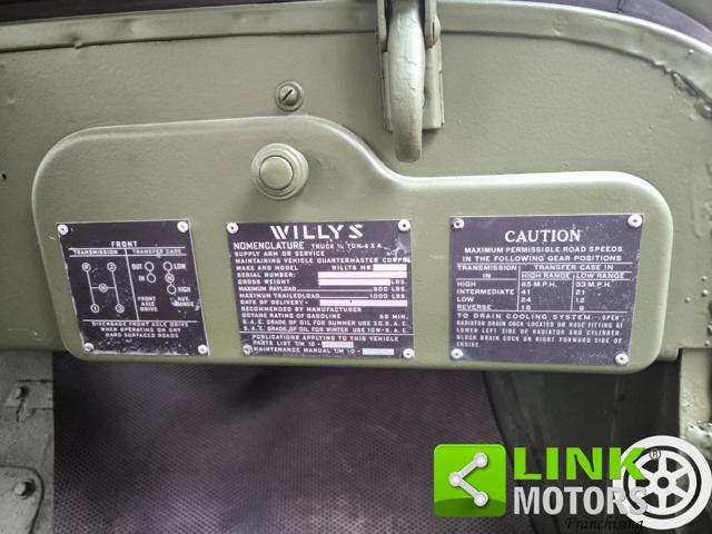 JEEP Willys usata 15