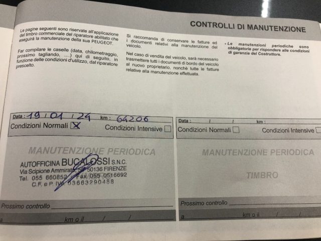 PEUGEOT Rifter usata, con Airbag testa