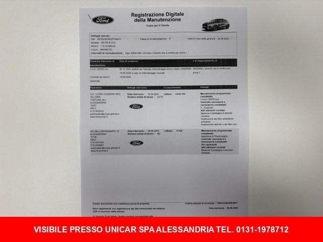 FORD Puma usata, con Luci diurne LED