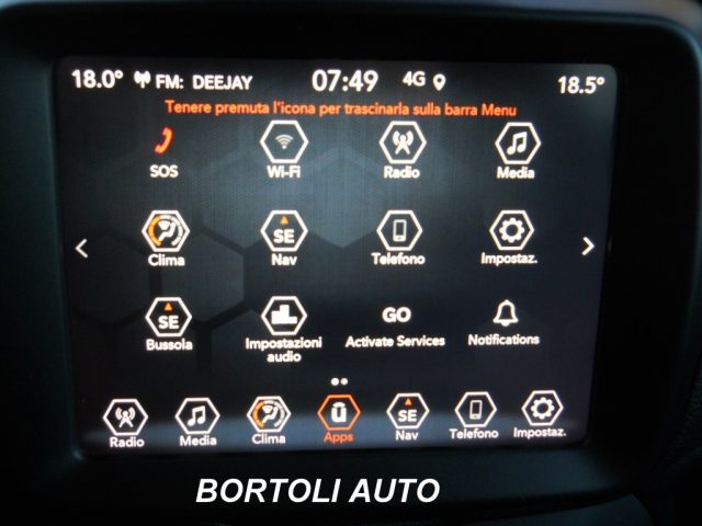 JEEP Renegade usata, con Touch screen