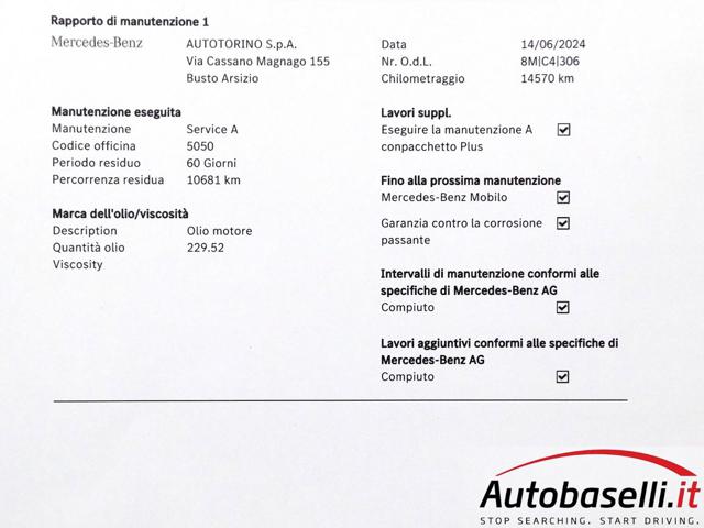 MERCEDES-BENZ A 180 usata, con Boardcomputer