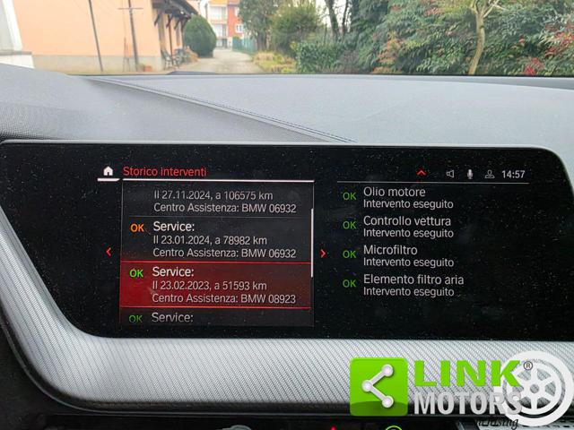 BMW 118 usata, con Touch screen