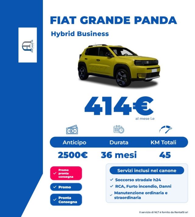 FIAT Grande Panda usata, con Airbag