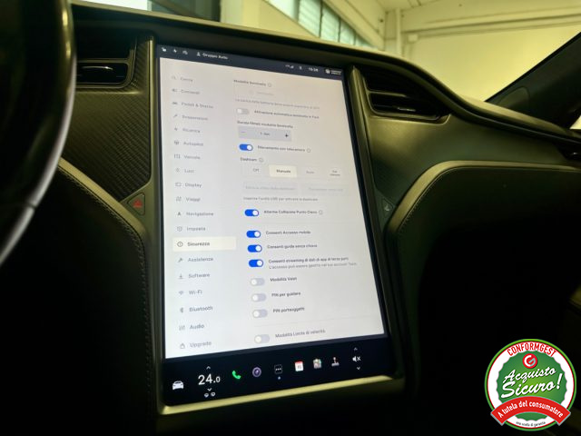 TESLA Model S usata, con Regolazione elettrica sedili