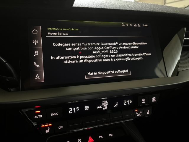 AUDI A3 usata, con Park Distance Control