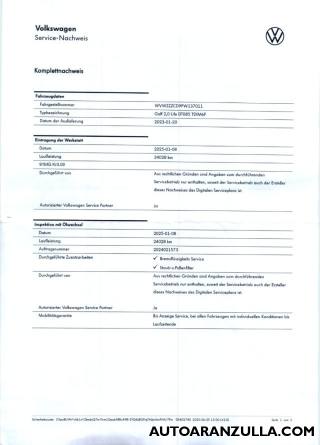 VOLKSWAGEN Golf usata, con Bluetooth