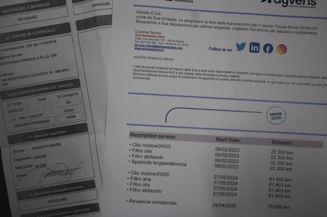 TOYOTA RAV 4 usata, con Climatizzatore