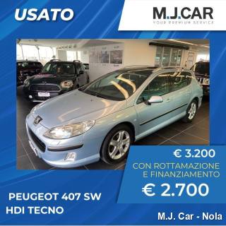 PEUGEOT 407 2.0 SW HDi Sport Pack Tecno