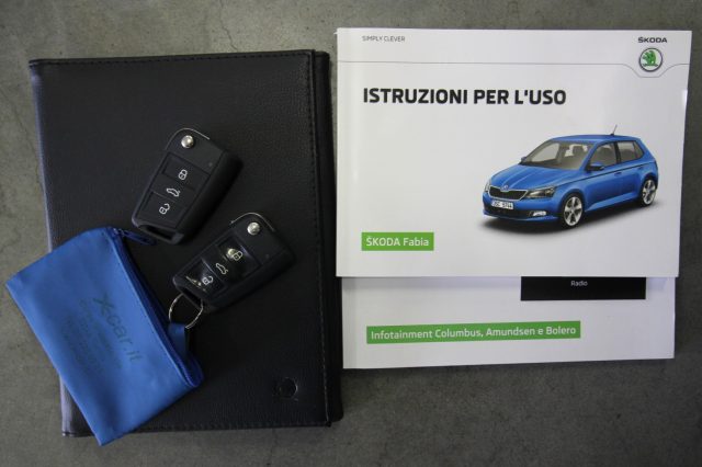 SKODA Fabia usata, con Volante in pelle