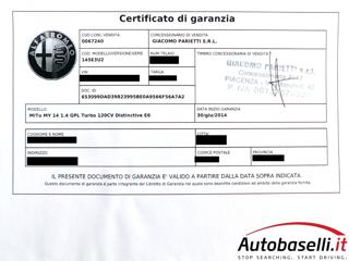 ALFA ROMEO MiTo usata 62