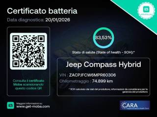 JEEP Compass usata, con Airbag testa