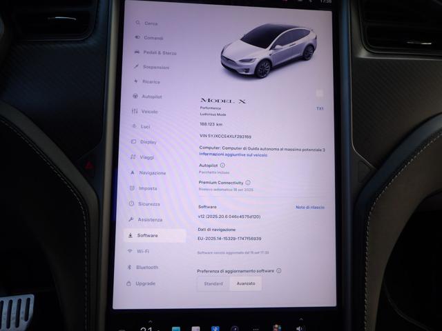 TESLA Model X usata, con Regolazione elettrica sedili