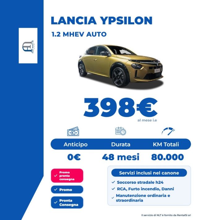 LANCIA Ypsilon usata, con Airbag Passeggero