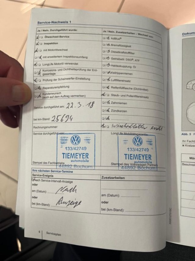 VOLKSWAGEN Maggiolino usata, con Sensori di parcheggio posteriori