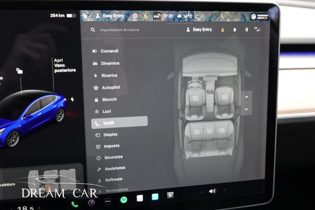 TESLA Model 3 usata, con Gancio traino
