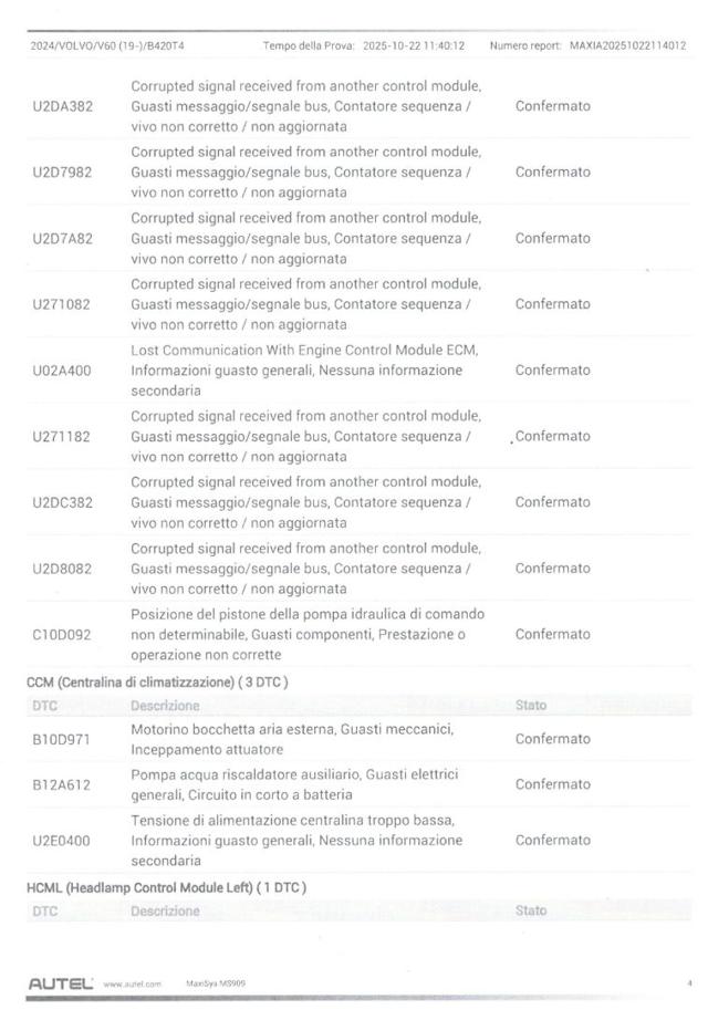 VOLVO V60 usata, con Airbag testa