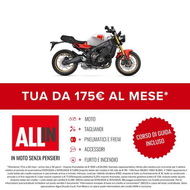 YAMAHA XSR 900 usata 1