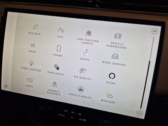 LAND ROVER Range Rover usata, con Volante in pelle