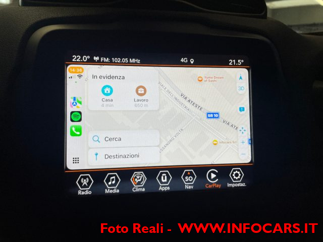 JEEP Renegade usata, con Park Distance Control