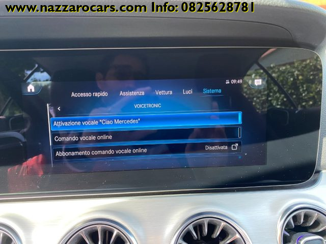 MERCEDES-BENZ E 220 usata, con Sensore di luce