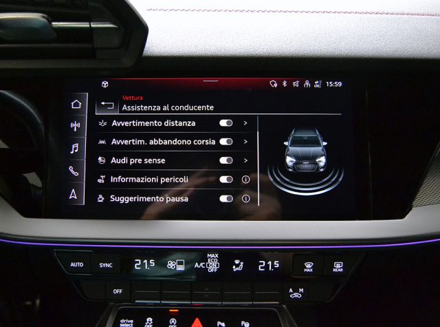 AUDI S3 usata, con Climatizzatore
