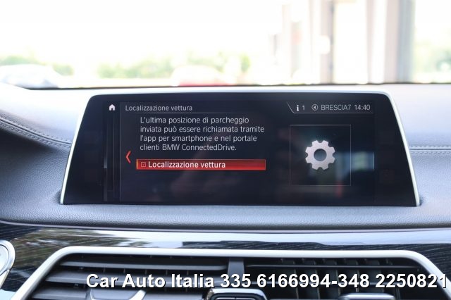 BMW 730 usata, con 360° camera