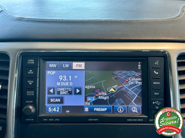 JEEP Grand Cherokee usata, con Immobilizzatore elettronico