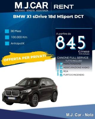 BMW X1 sDrive 18d Msport - P1