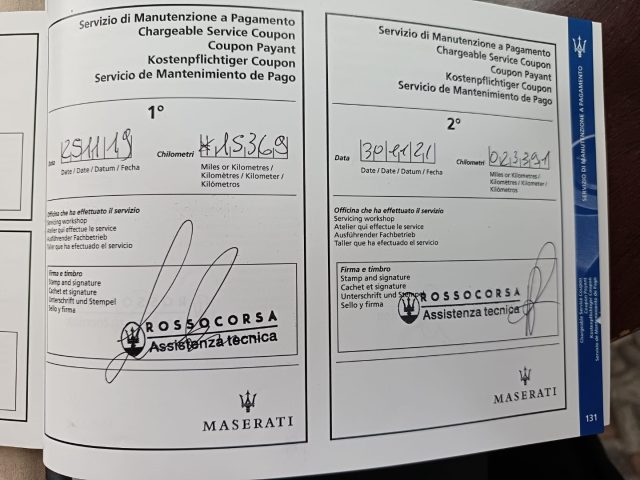MASERATI Levante usata, con Immobilizzatore elettronico