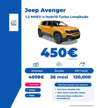 JEEP Avenger usata, con Airbag laterali