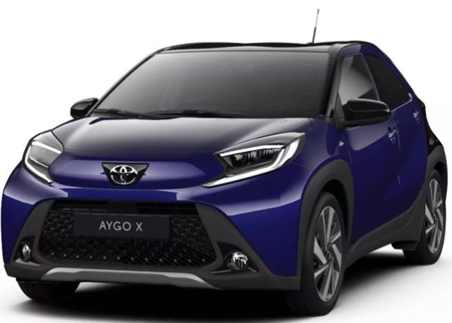 TOYOTA Aygo X usata, con ABS