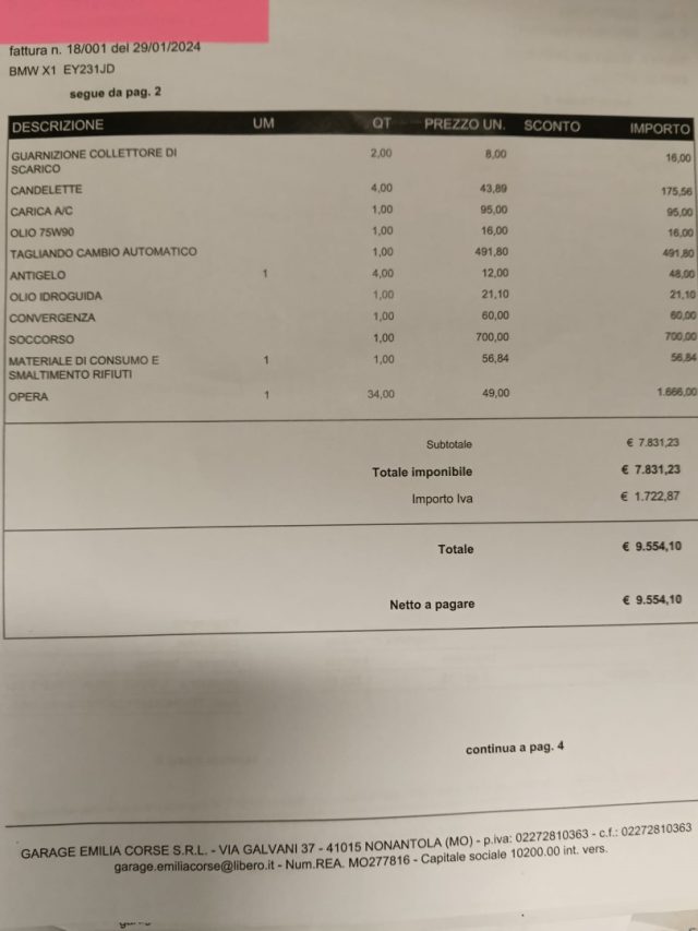 BMW X1 usata, con Airbag Passeggero