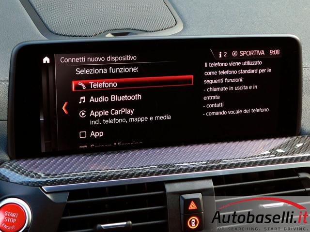 BMW X3 M usata, con Android Auto