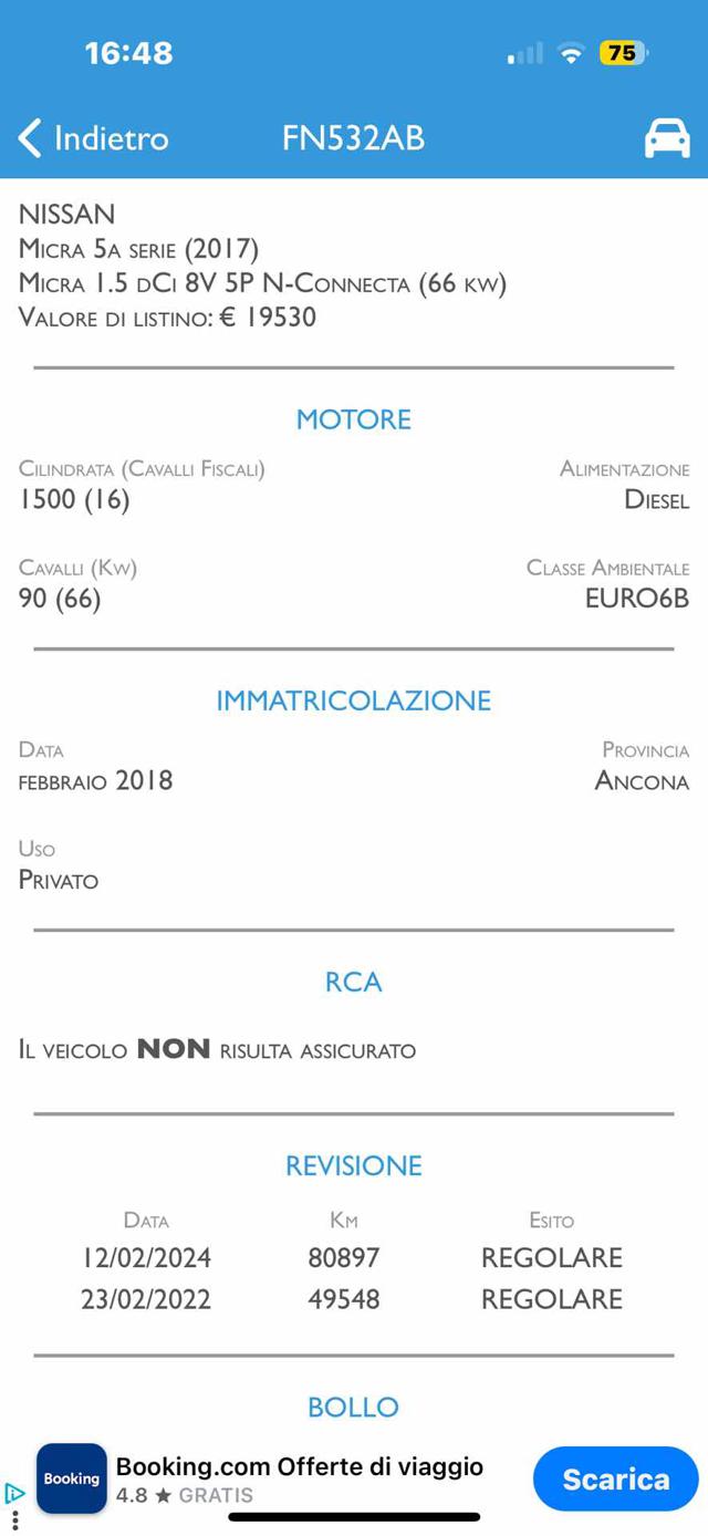 NISSAN Micra usata, con Cerchi in lega
