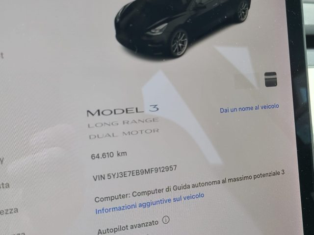 TESLA Model 3 usata, con Volante in pelle