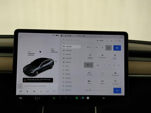 TESLA Model 3 usata, con Regolazione elettrica sedili