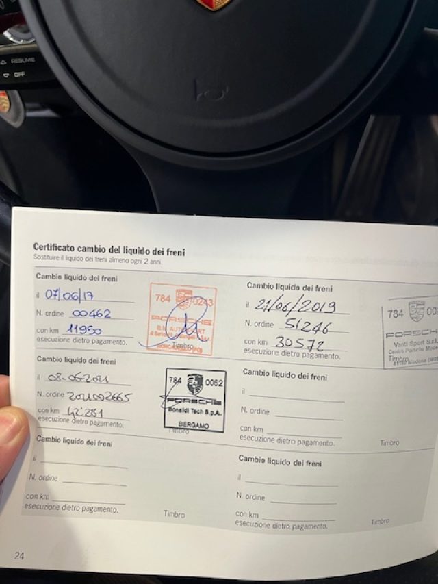 PORSCHE 911 usata, con Volante in pelle