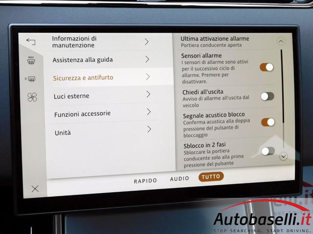 LAND ROVER Range Rover Evoque usata, con Sistema di riconoscimento della stanchezza